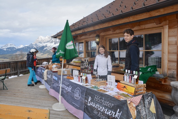 Bauernmarkt - Wieslechalm, Planai.